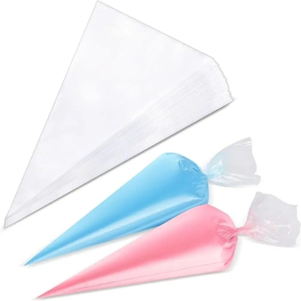 100Pcs Disposable Piping Bags – Leak-Proof, Anti-Burst Pastry Bags
