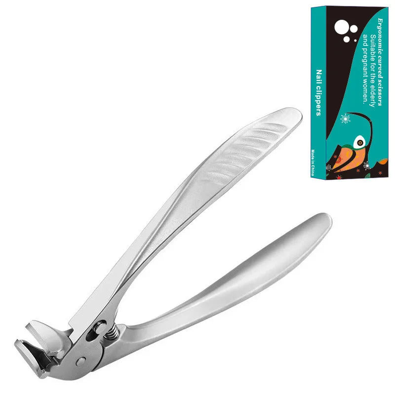 Wide Opening Stainless Steel Nail Clipper – Thick Nails