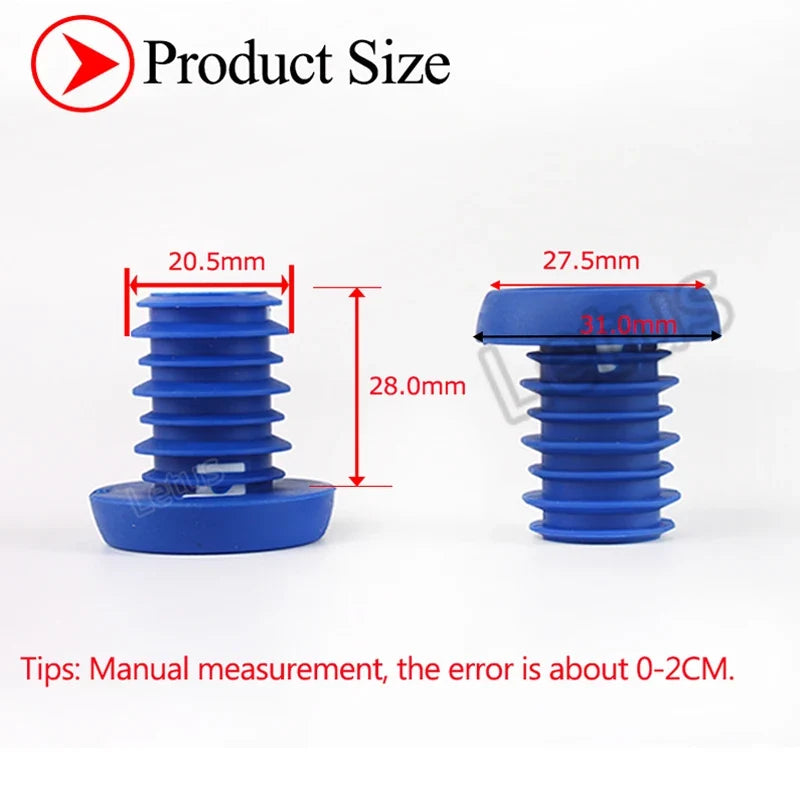 ODI Handlebar End Plugs for MTB BMX – Rubber Bar Caps