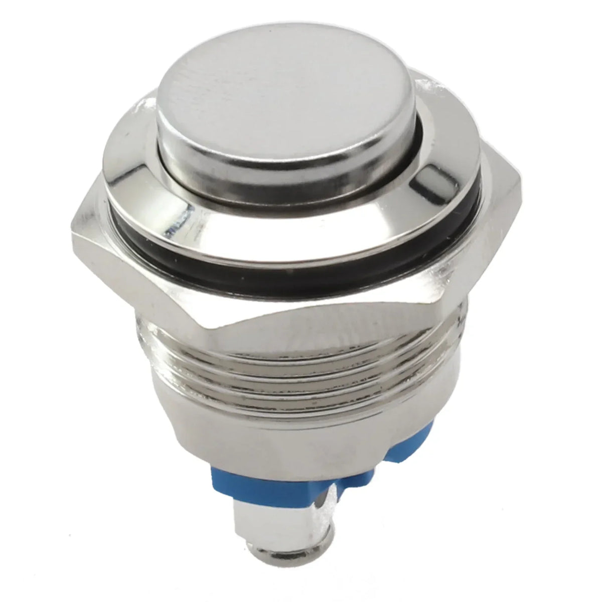 16mm Waterproof Momentary Push Button Switch – 12V Metal