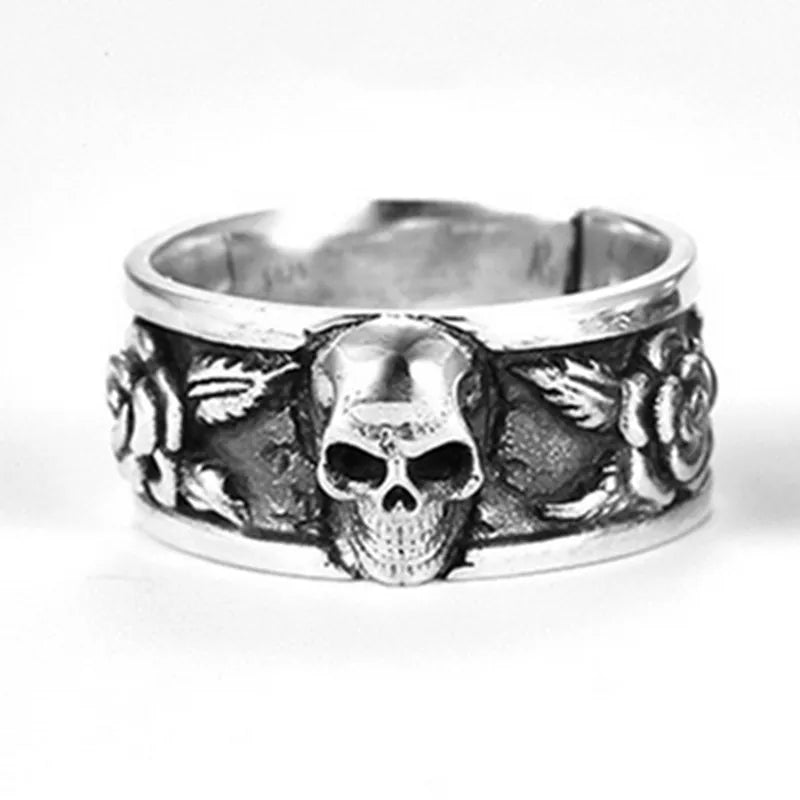 Vintage Punk Adjustable Ring – Eagle Tiger Snake Charm