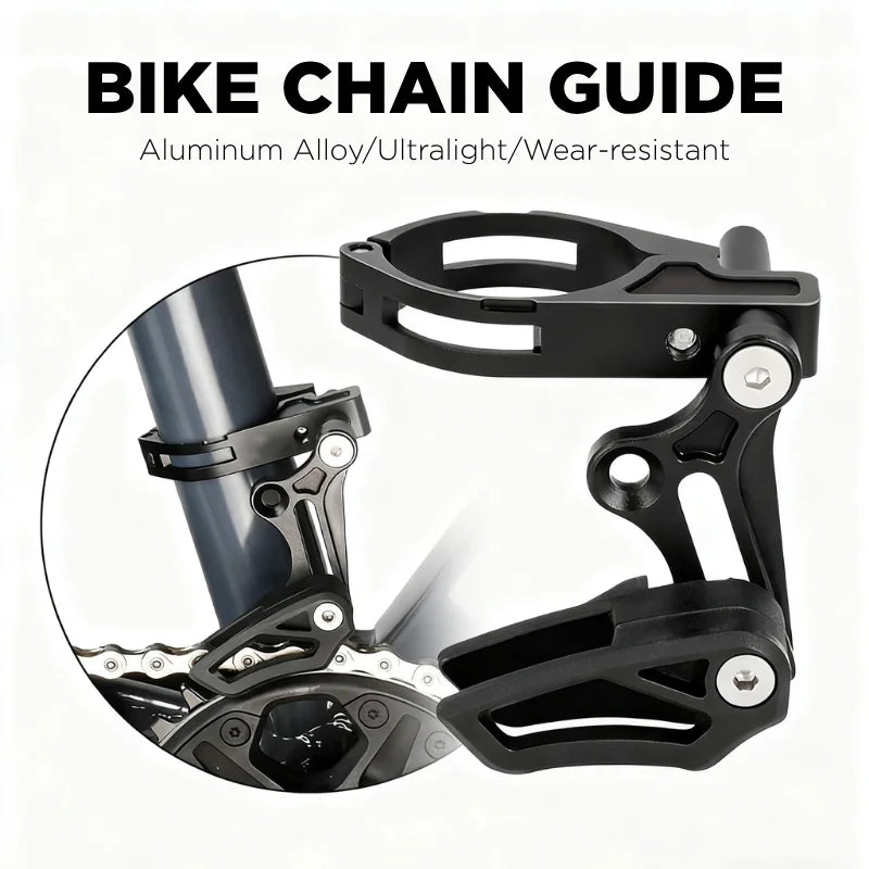 Aluminum Alloy Bike Chain Guide – Adjustable Anti-Drop