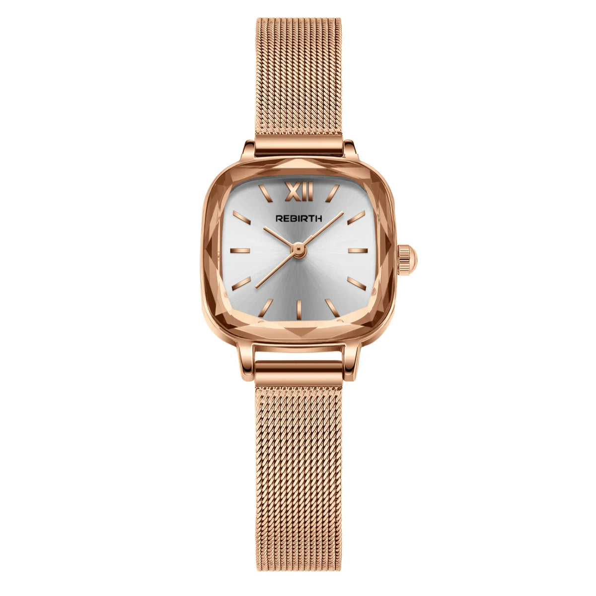 REBIRTH Women's Luxury Quartz Watch – Stainless Steel Band