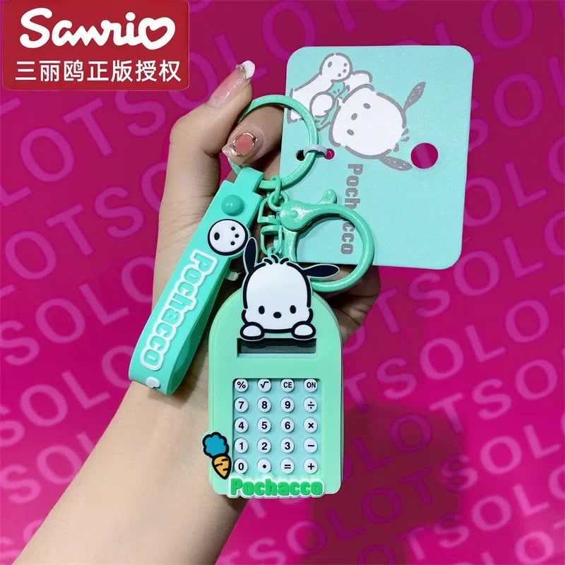 Sanrio Calculator Keychain | Hello Kitty Cinnamoroll My Melody