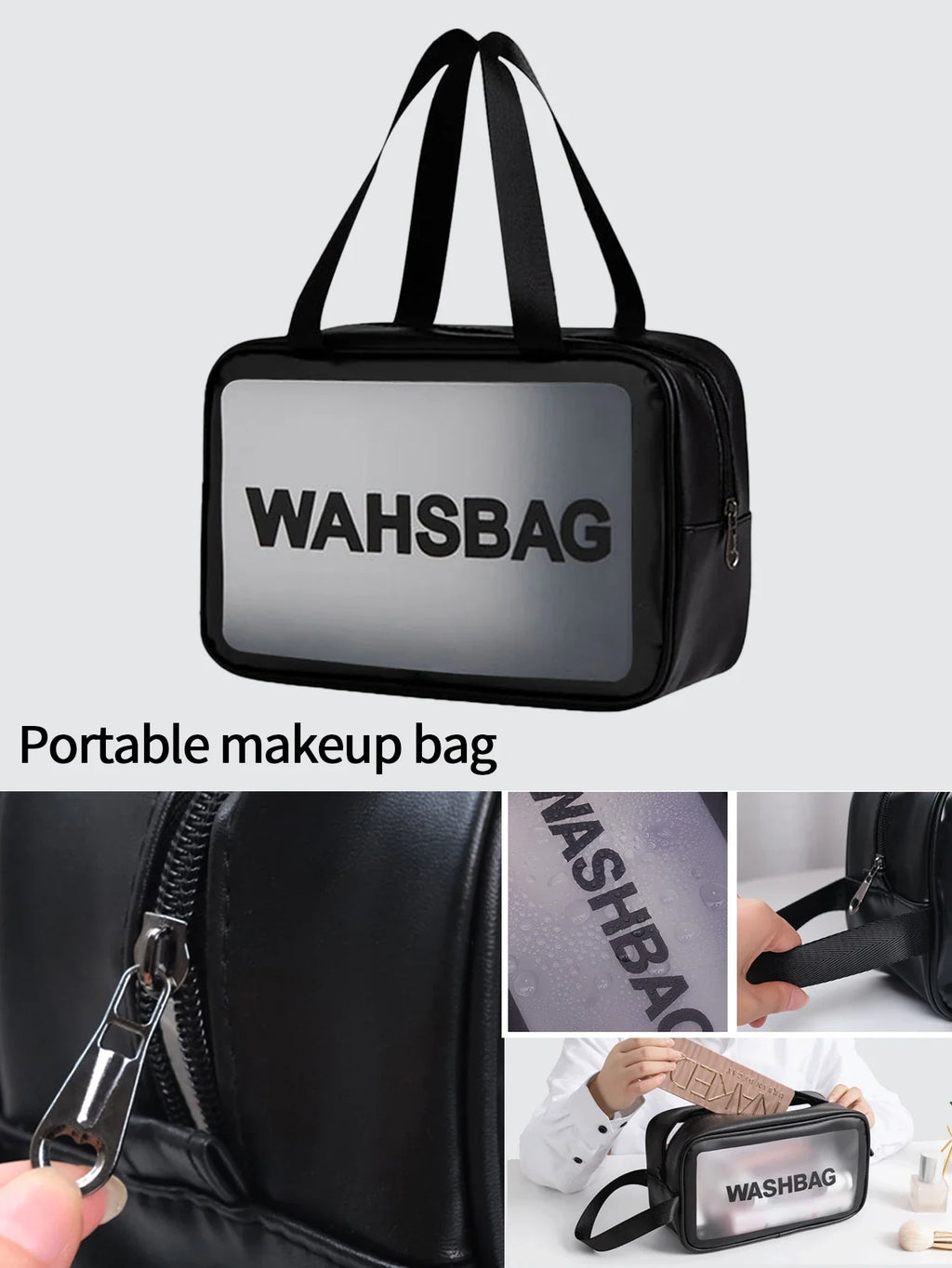 27-Piece Professional Makeup Brush Set with Bag & Tools