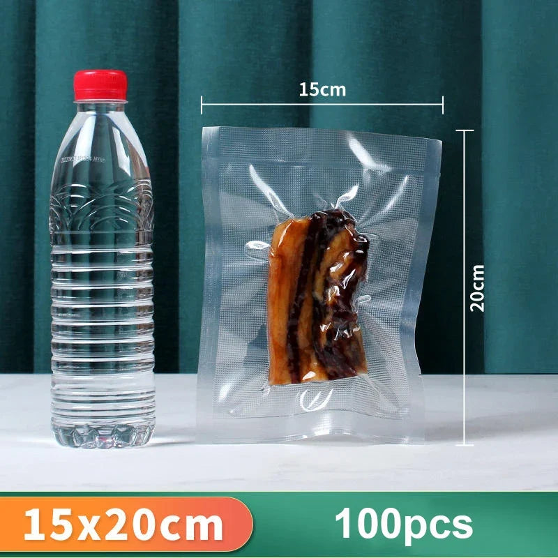 Vacuum Sealer Bags 100-Pack | Food Storage Packaging