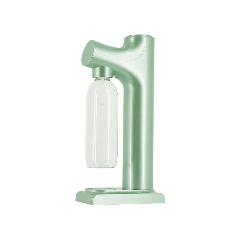 Handheld CO2 Sparkling Water & Soda Maker – 1L, No Plug