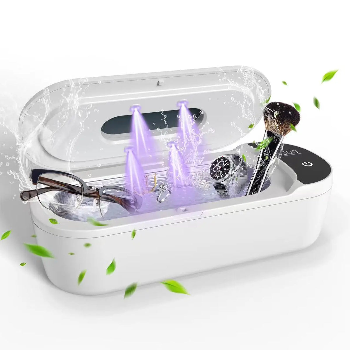 Smart Ultrasonic UV Cleaner 400ml – Jewelry, Glasses & More