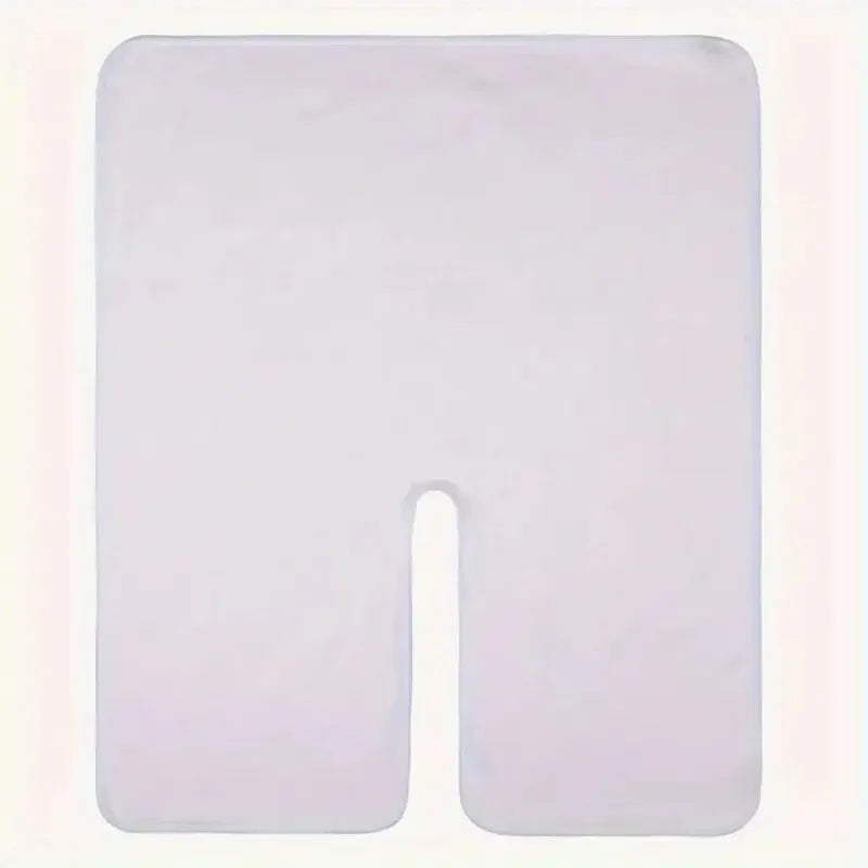 U-Shaped Spa Face Towel – Soft Microfiber Beauty Towel
