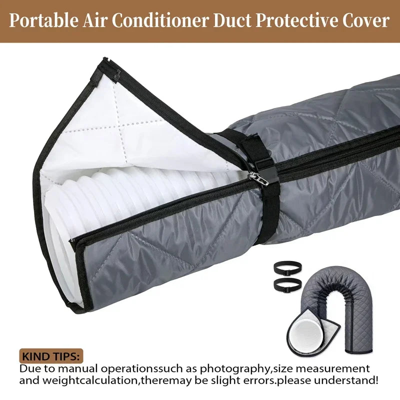 AC Hose Insulation Cover – Waterproof Sleeve with Buckle Straps