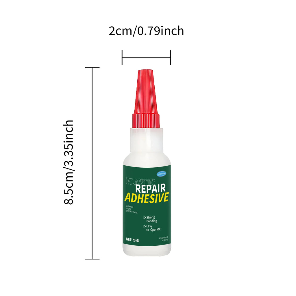 Heavy-Duty Car Bumper Plastic Adhesive – No Welding Repair