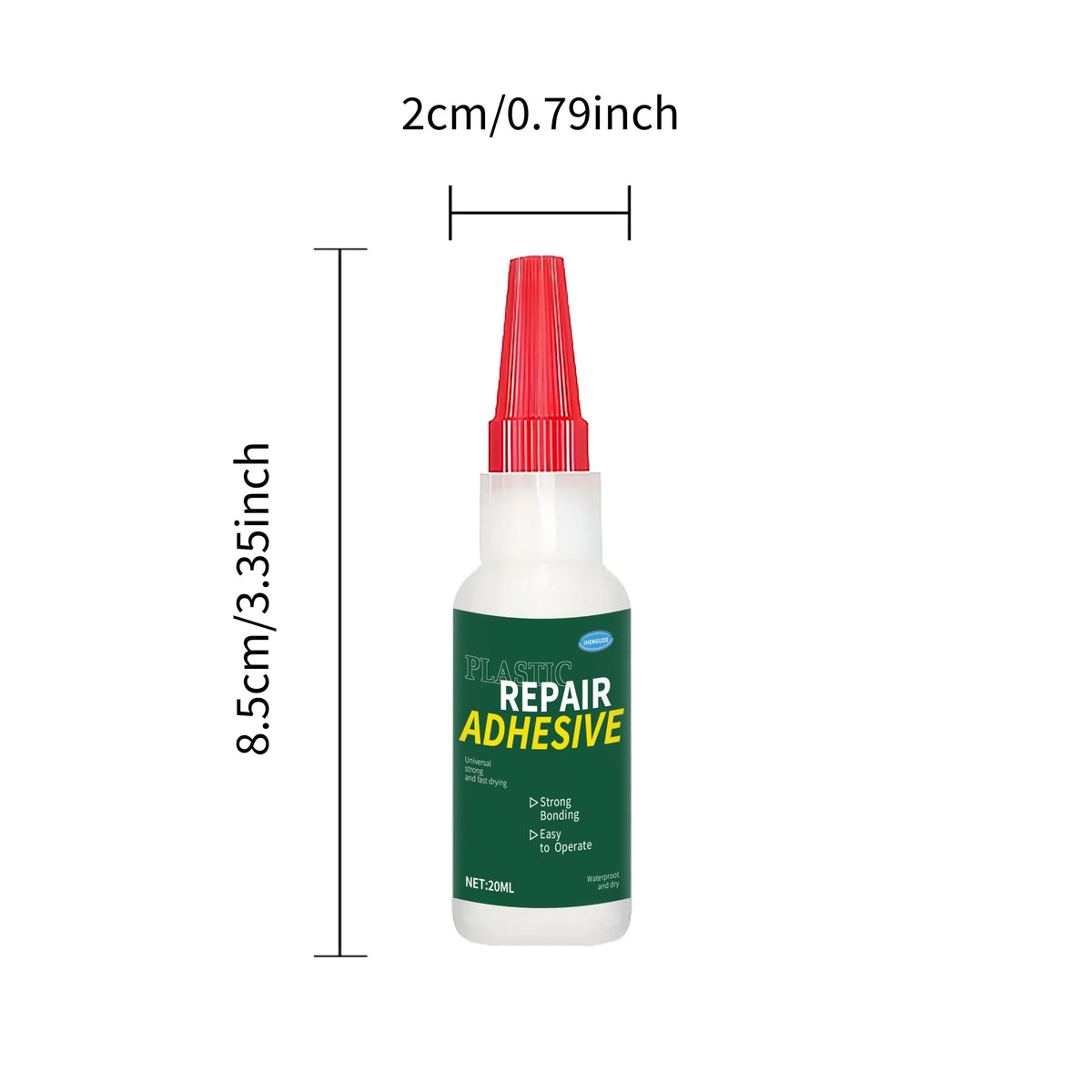 Heavy-Duty Car Bumper Plastic Adhesive – No Welding Repair