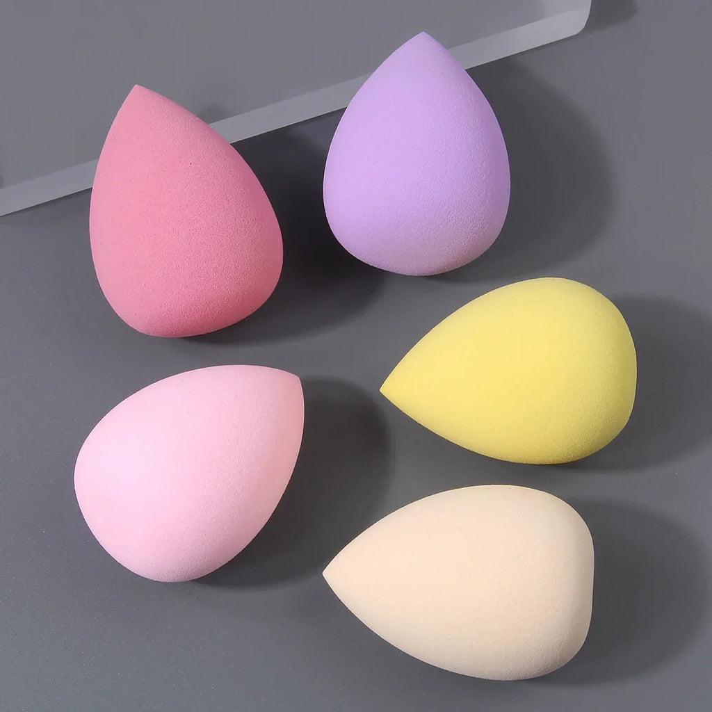 5-Piece Makeup Sponge Set – BB Cream & Powder Puff Applicators