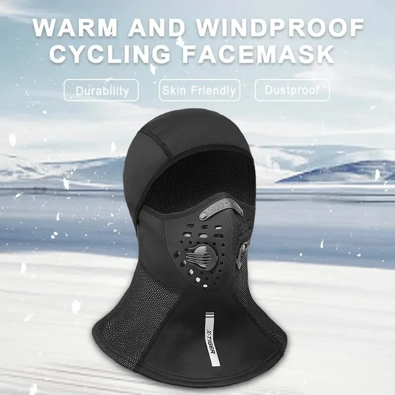 X-TIGER Winter Balaclava Full Face Mask – Windproof Cycling Ski
