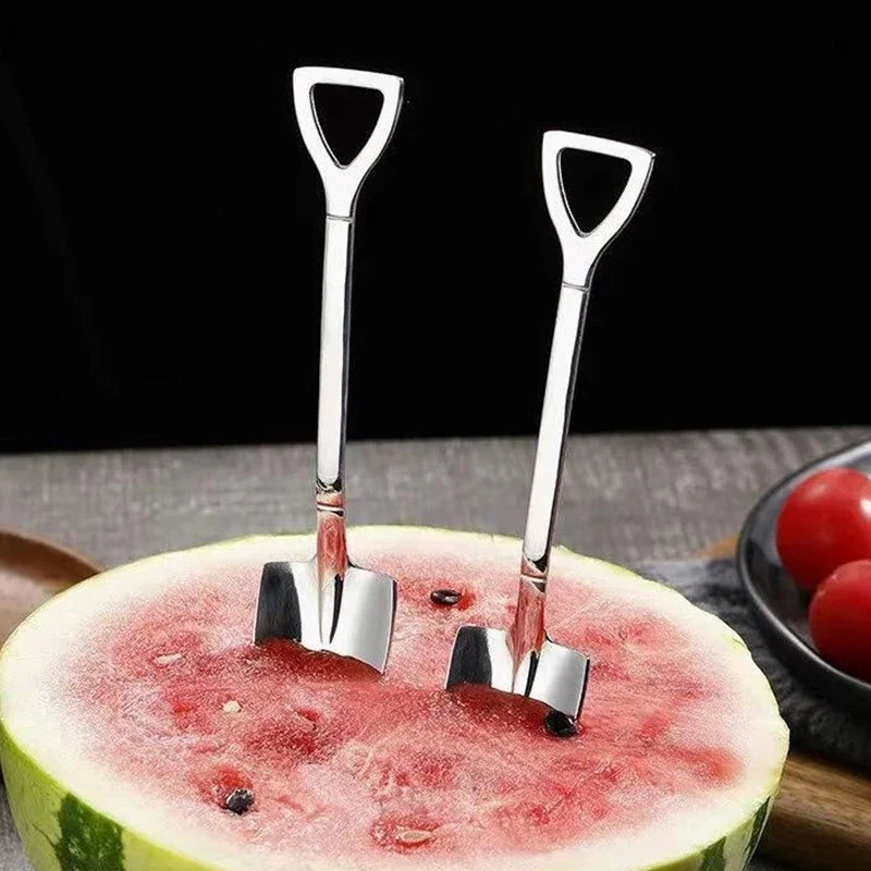 Stainless Steel Shovel Spoons – Coffee & Dessert Cutlery
