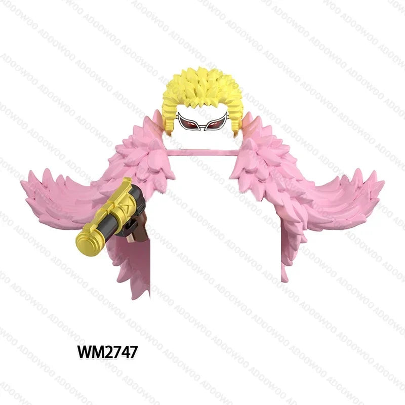 One Piece Anime Building Block Figure – Luffy Zoro Toy