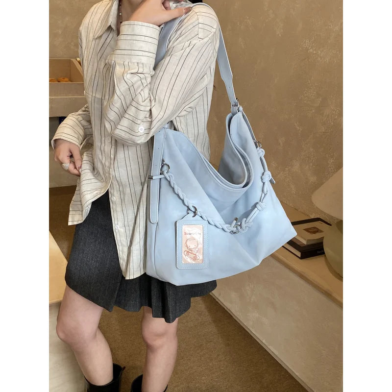 Large Capacity Women's Shoulder Crossbody Bag – Casual Commuter