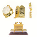 Mini Golden Ark of the Covenant Statue | Religious Home Decor