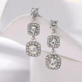 Vintage Flower Drop Earrings for Women – French Style by Nixie