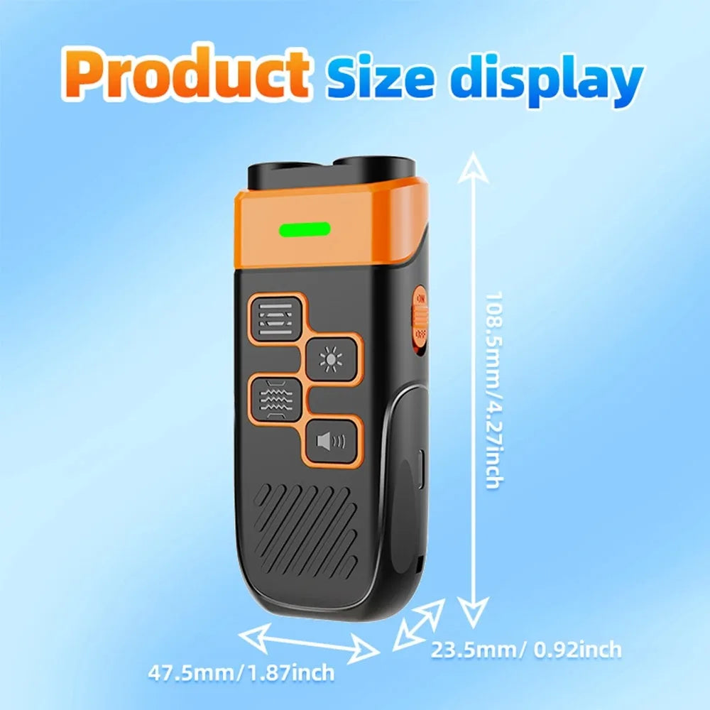 Ultrasonic Dog Training Device | USB Rechargeable + LED Torch