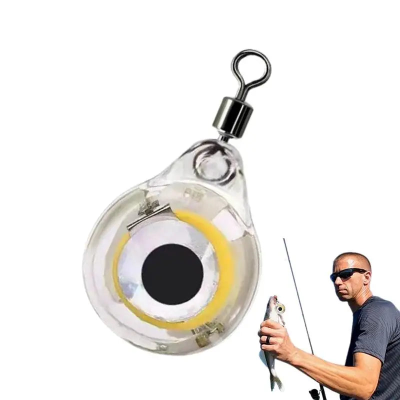 Mini LED Fishing Lure Light – Fish Eye Shape Underwater Bait