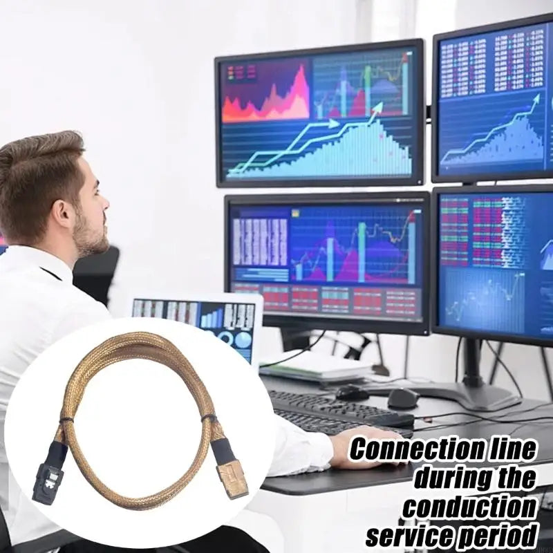 SFF-8087 Male to Male Cable 12Gbps SAS 3.0 NAS Server Storage