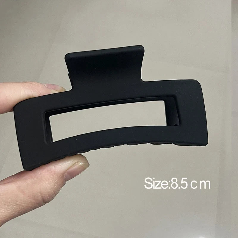 Large Acrylic Hair Claw Clip – Korean Geometric Barrette