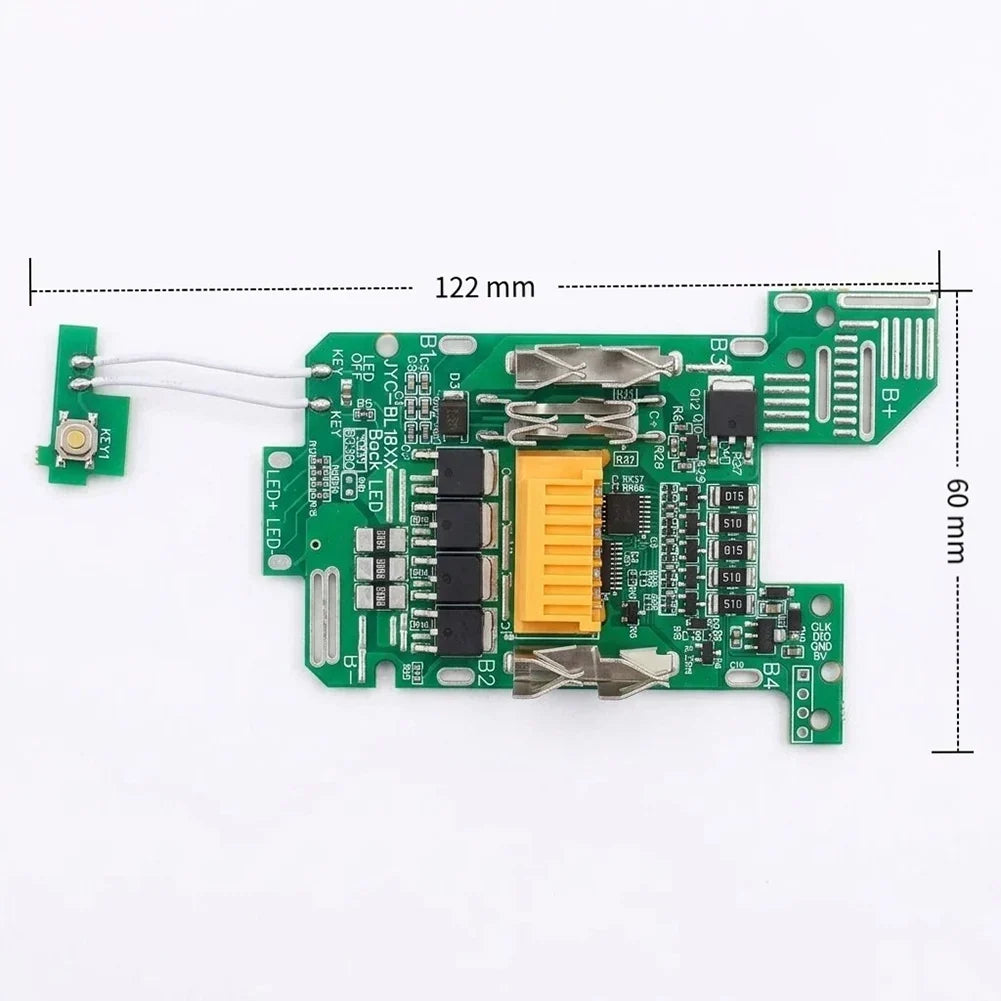 18V Li-Ion Battery Protection Board BMS PCB for Power Tools