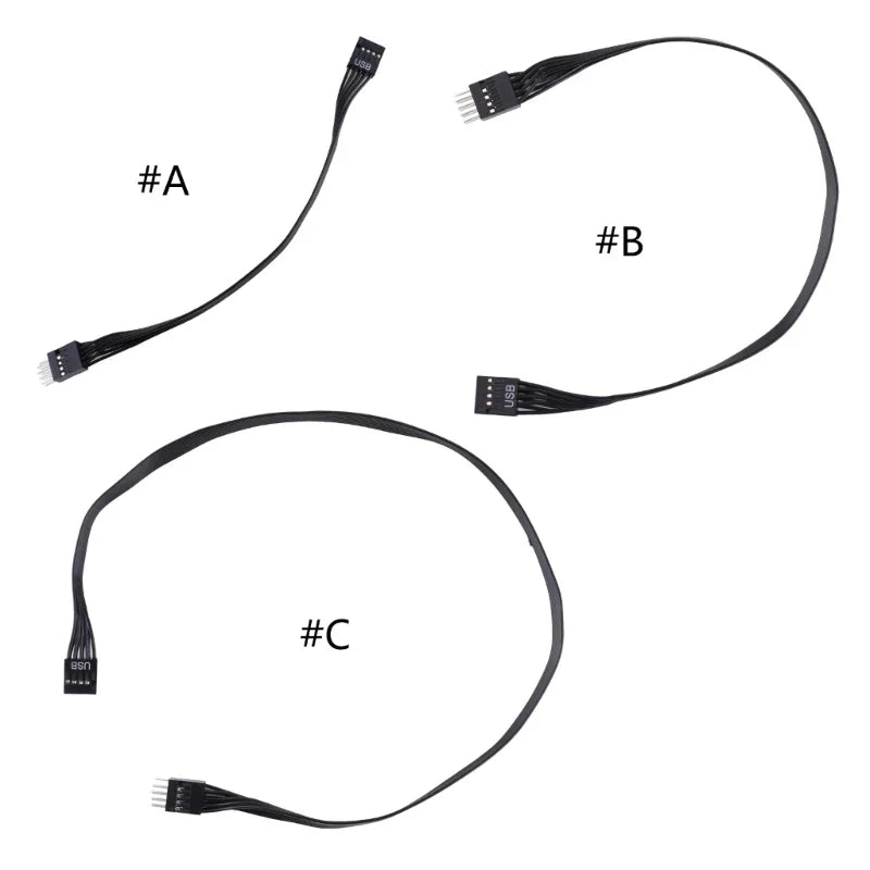 USB 2.0 9-Pin Motherboard Extension Cable – 20/30/50cm