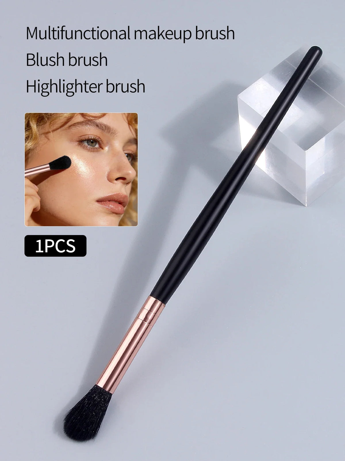 Nixie Multifunctional Highlighter Blush & Contour Makeup Brush