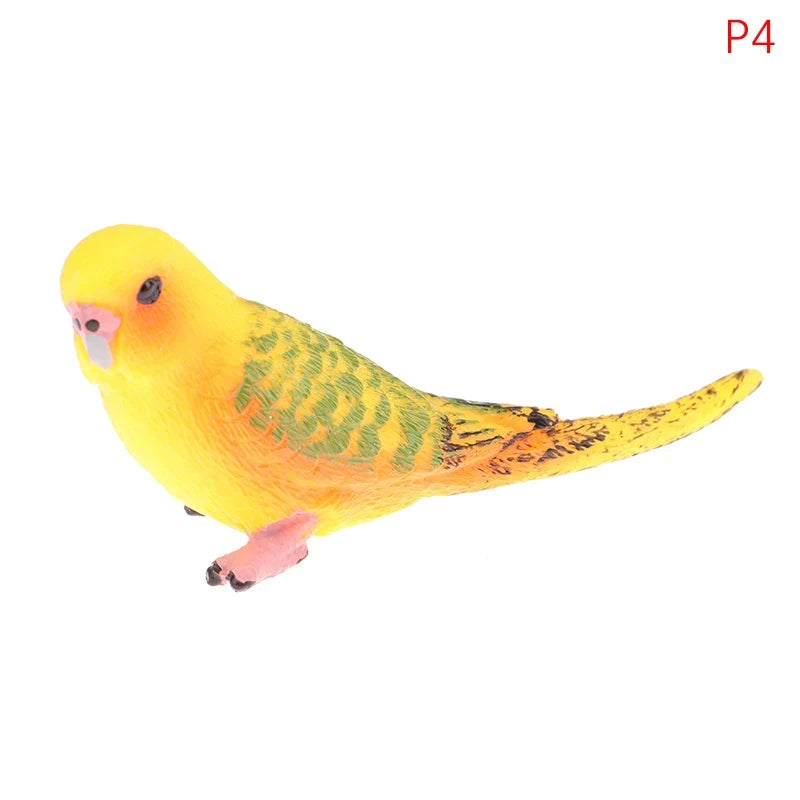 Simulation Parrot Figurine Miniature Ornament & Photography Prop