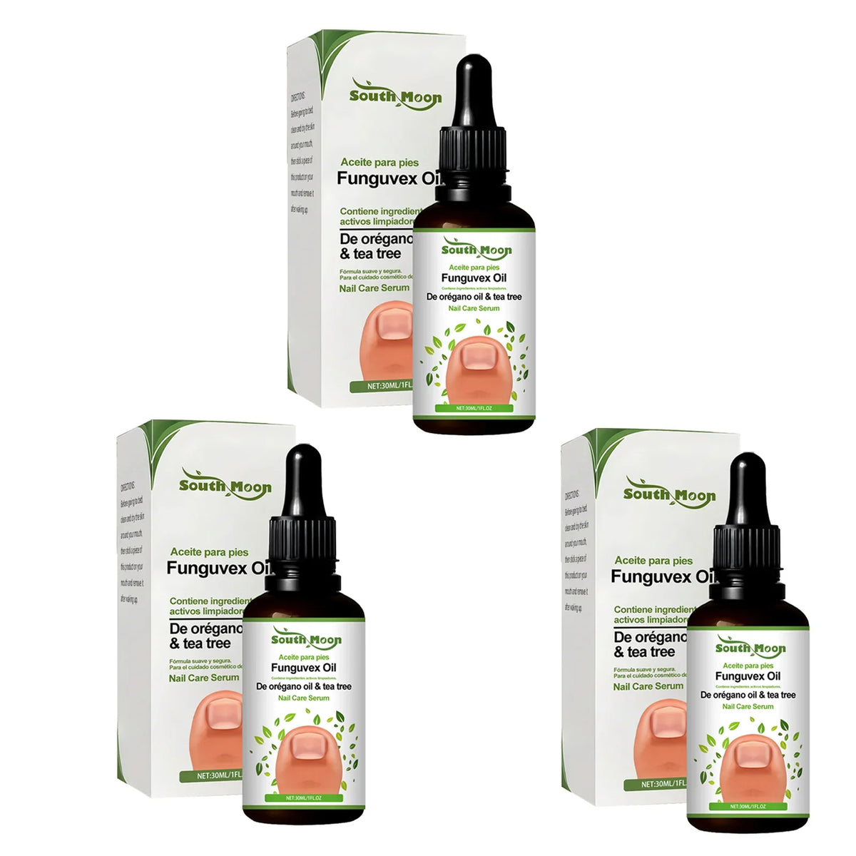 South Moon Oregano & Tea Tree Nail Care Oil 30ml