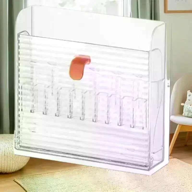 Transparent Acrylic Makeup Brush Holder & Organizer