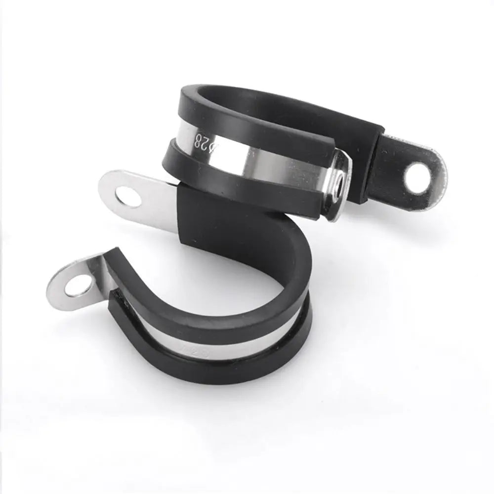 Rubber Lined R-Type Pipe Clamps | Hose & Cable Fasteners