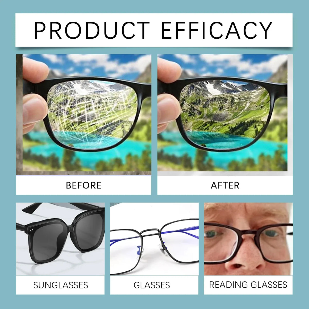 Eyeglass Lens Cleaner & Scratch Removal Spray 100ml