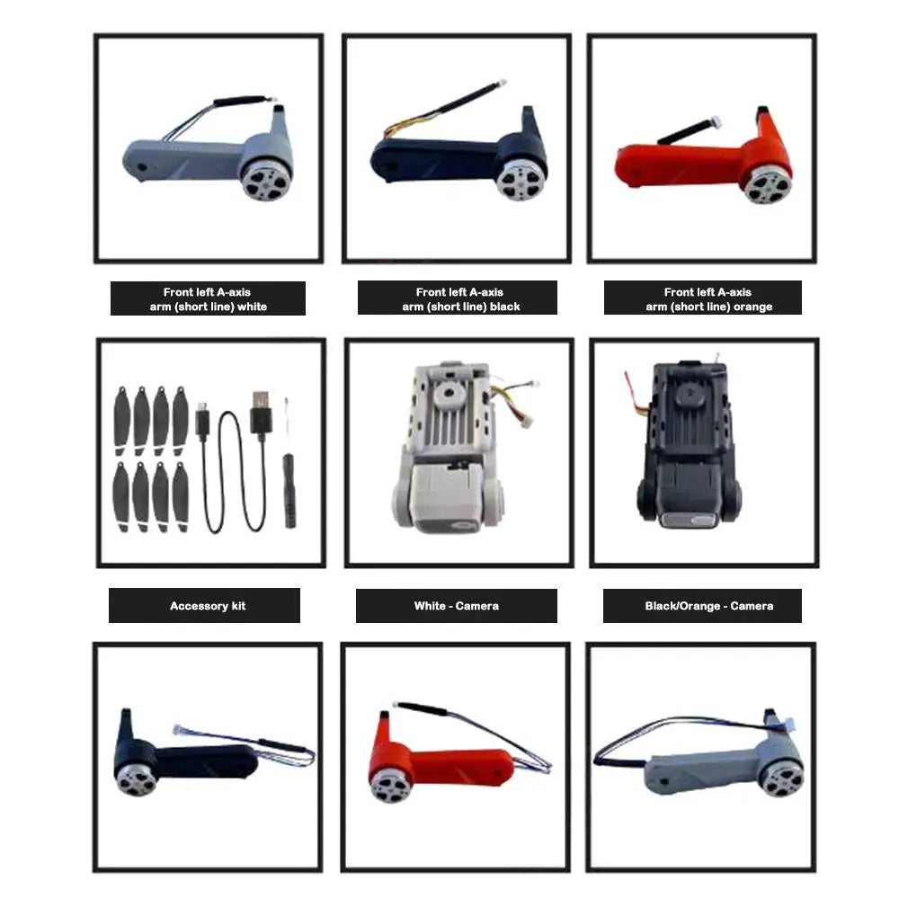 L900 Pro Drone Replacement Fan Blade & Arm Accessory Set