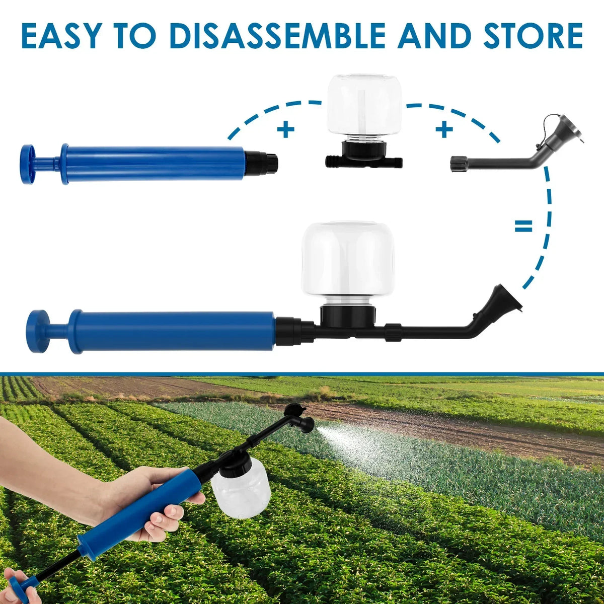 Handheld Powder Duster Sprayer – 250ml Garden Pollinator Tool