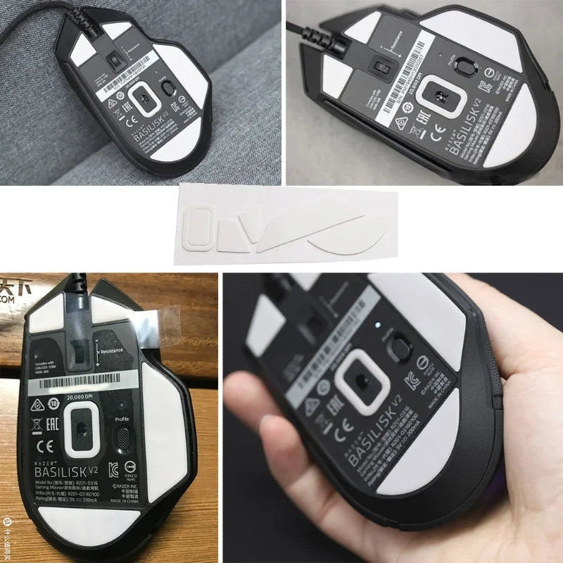 Mouse Skates for Razer Basilisk V2 – PTFE Replacement Feet
