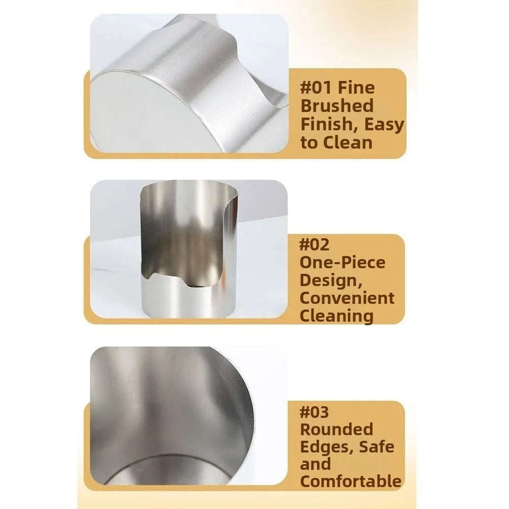 Stainless Steel Utensil Holder – Spoon & Spatula Rack