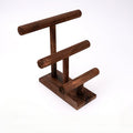 3-Tier Solid Wood Bracelet Stand & Jewelry Display Rack