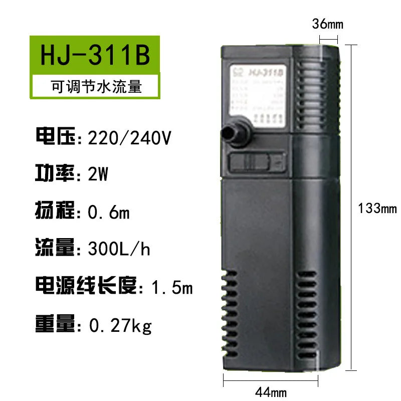 Sensen HJ-111B Aquarium Submersible Filter Pump for Fish Tank