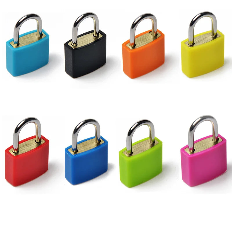 Mini Steel Keyed Padlock – Travel Luggage & Diary Lock + 2 Keys