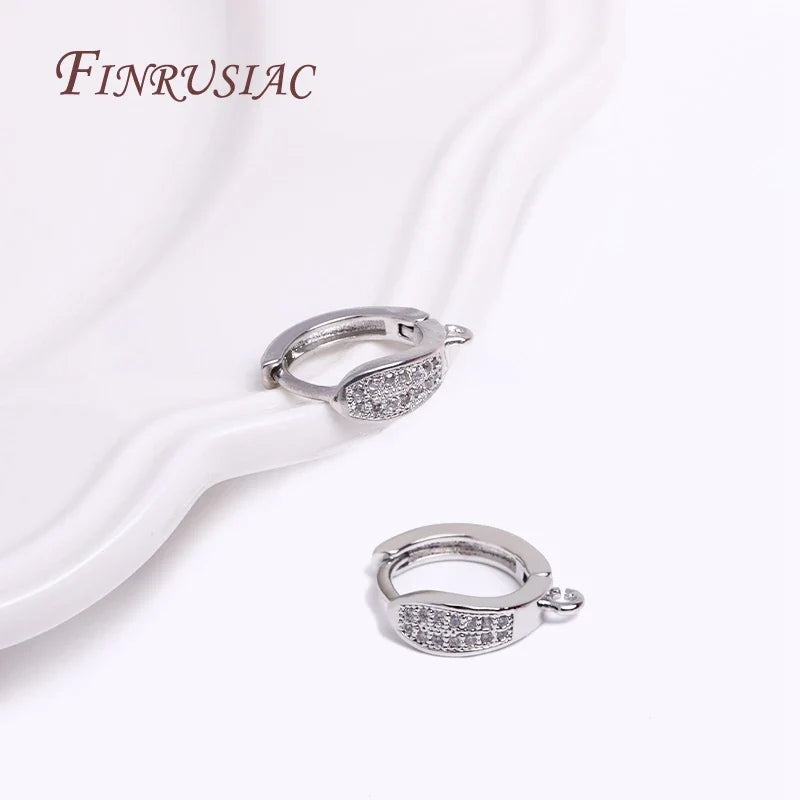 Sunflower Earring Hooks 18K Gold Plated DIY Jewelry Findings