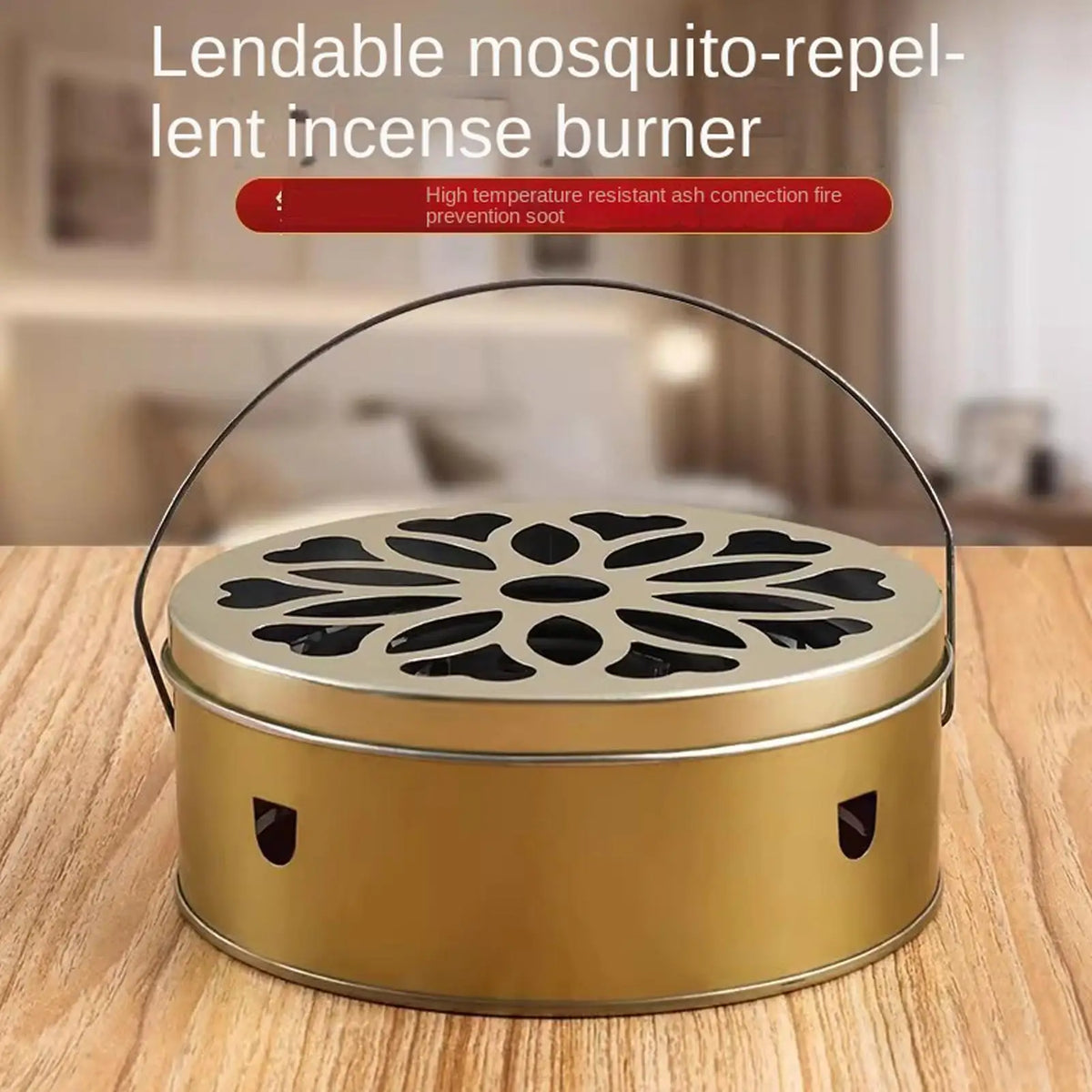 Stainless Steel Coil Incense Holder Box – Indoor & Outdoor