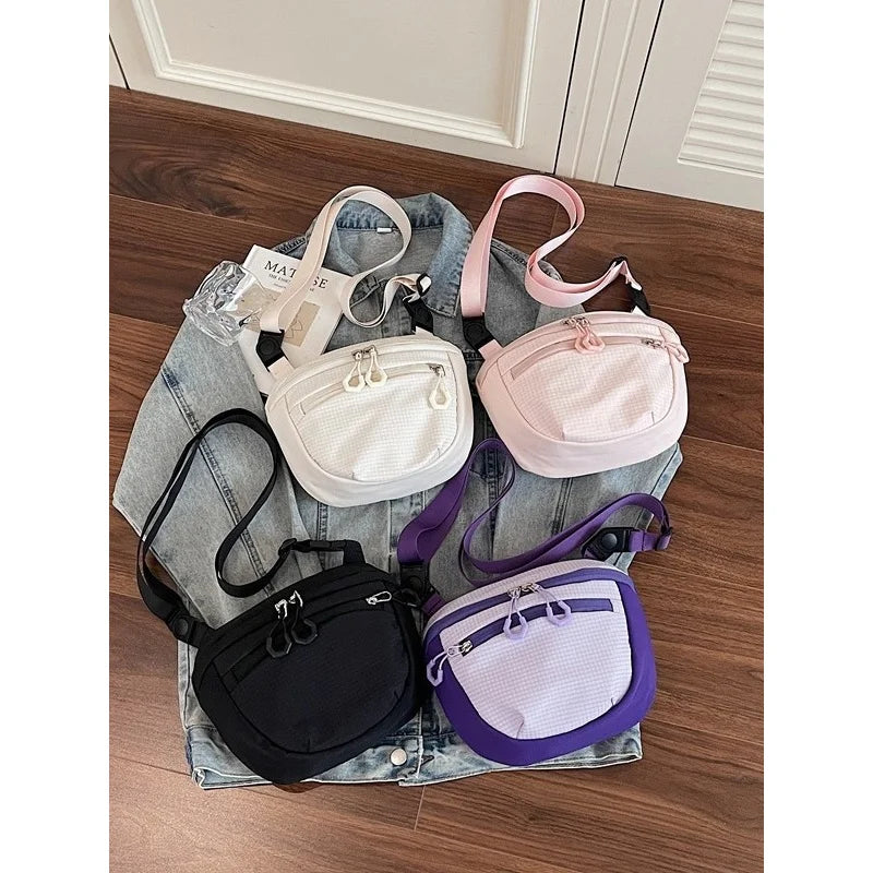 Women's Lightweight Nylon Crossbody Bag | Casual Shoulder Bag