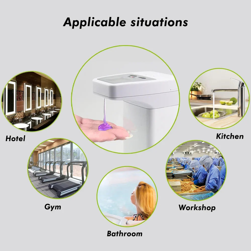 Touchless Automatic Foam Soap Dispenser 350ml Wall Mount