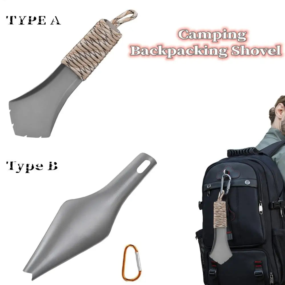 Ultralight TA2 Titanium Camping Trowel – Backpacking Shovel