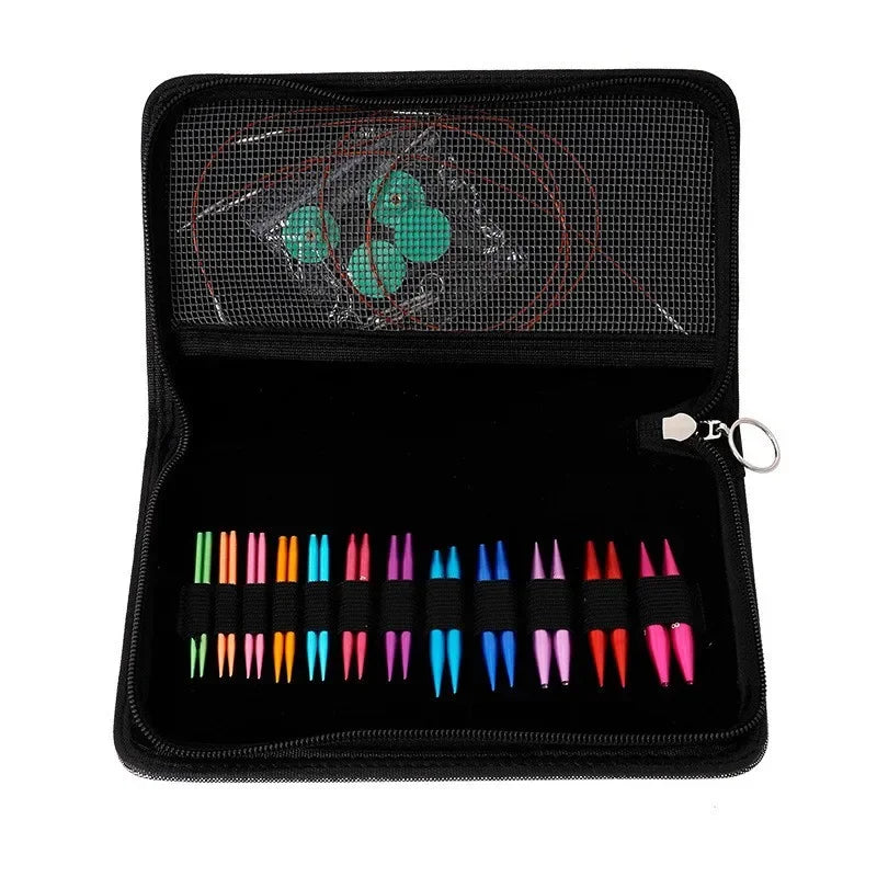 Knitting Tools Set – Removable Ring, Sweater & Collar Needles