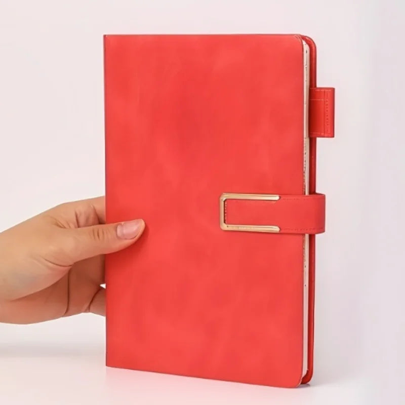Personalized Vintage A5 Leather Notebook – Soft Cover Journal