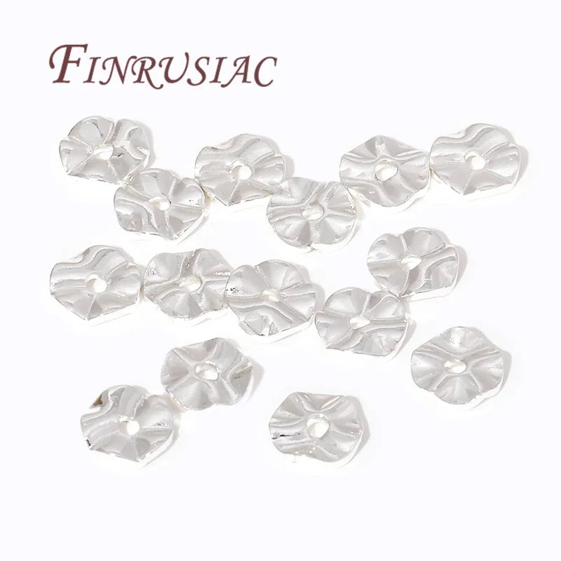 Gold Plated Wavy Spacer Beads – DIY Jewelry Making Findings